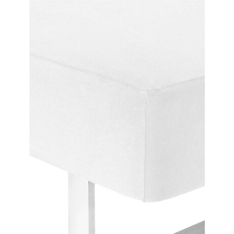 Sabana Bajera Ajust Jersey Janne 140X200X30 Blanco