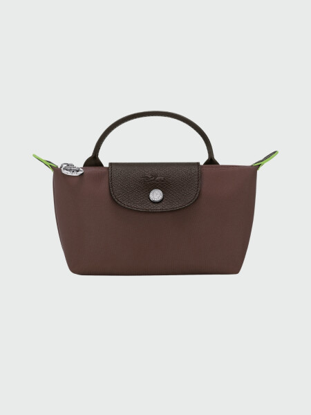 LONGCHAMP - Le Pliage Green Pouch Negro Estampado