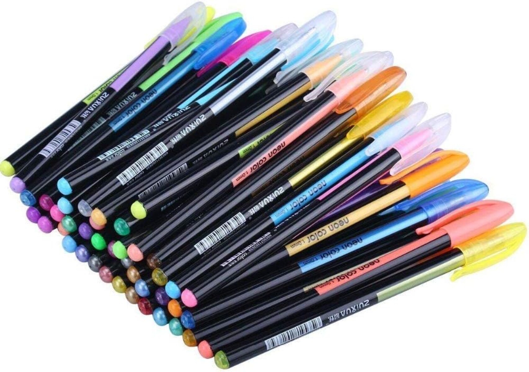 Pack x60 Lapiceras Neon color 