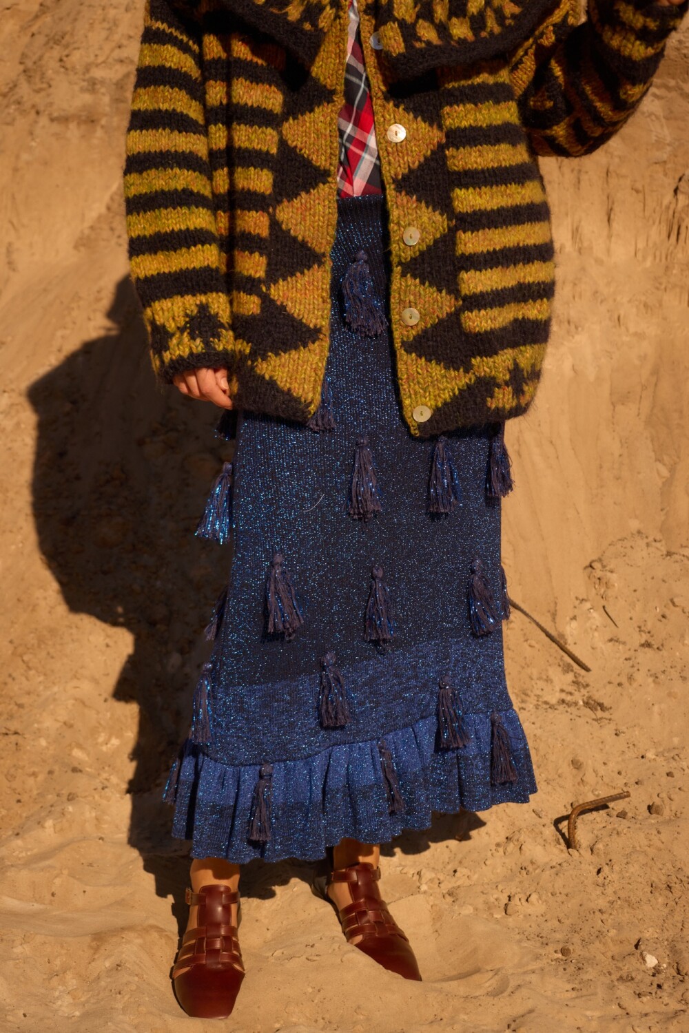 Cush Cush Skirt Azul