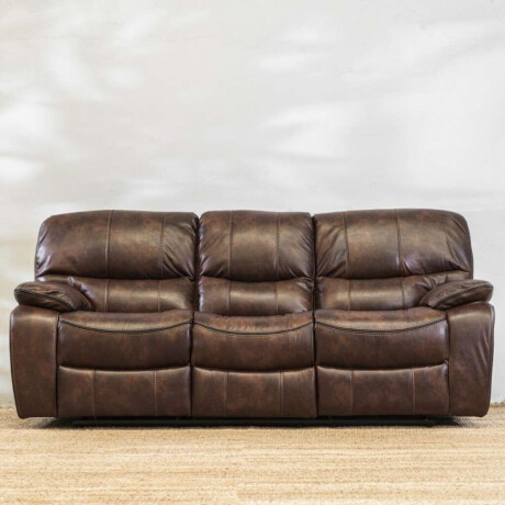 Sillón Reclinable Niza 3 Cuerpos Chocola Sillón Reclinable Niza 3 Cuerpos Chocola