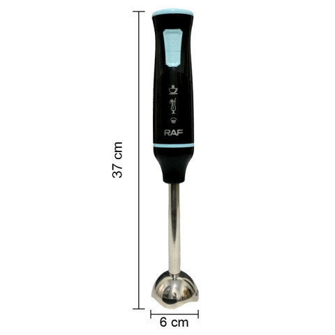 Mixer Licuadora de Mano Multiusos Pica Hielo - RAF - R370 - Negro Mixer Licuadora de Mano Multiusos Pica Hielo - RAF - R370 - Negro