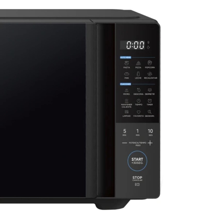 Microondas Midea digital 30 Lts. negro Microondas Midea digital 30 Lts. negro