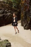 Mini Gotic Skirt Negro