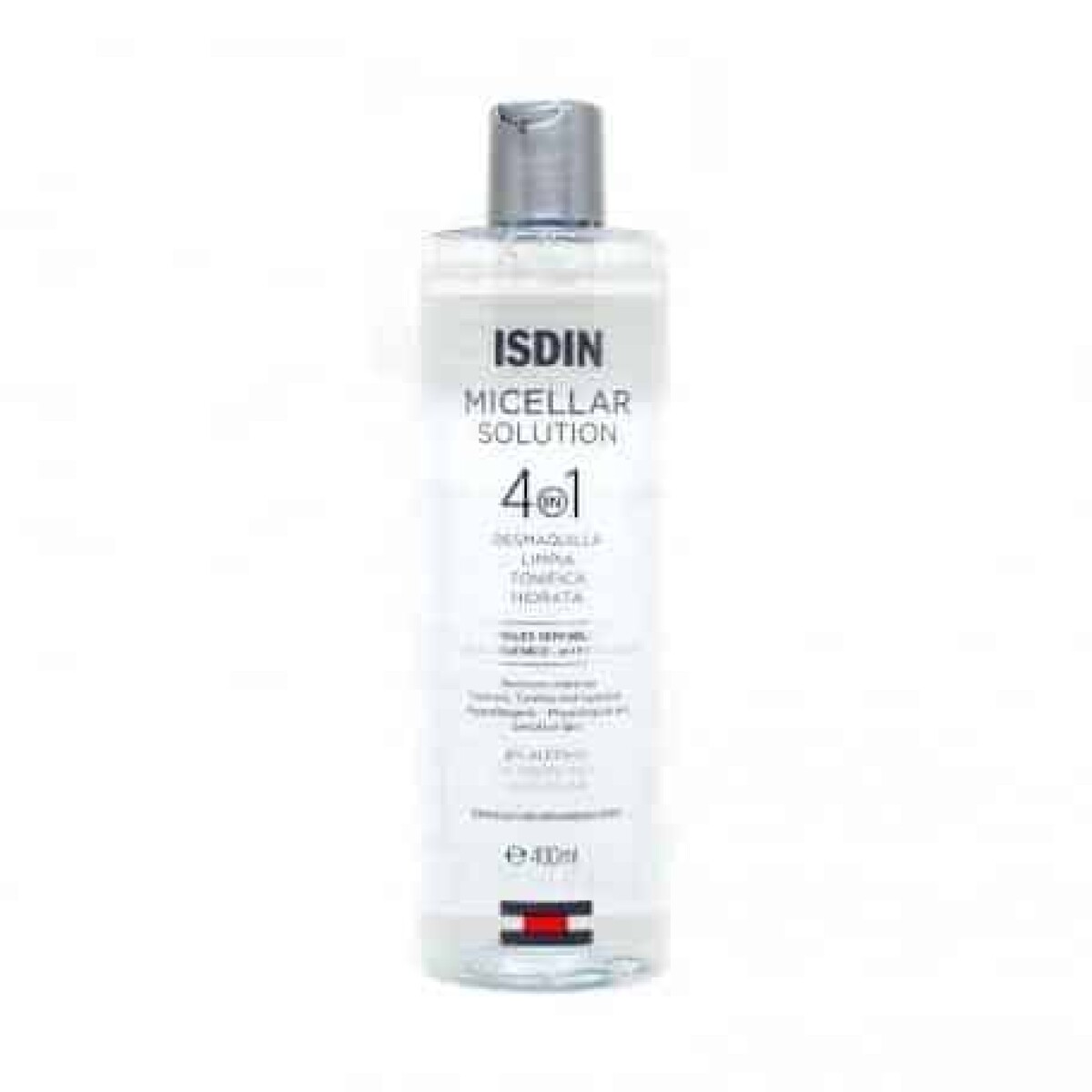 Agua Micelar ISDIN Micellar Solution 4 en 1 400ml 