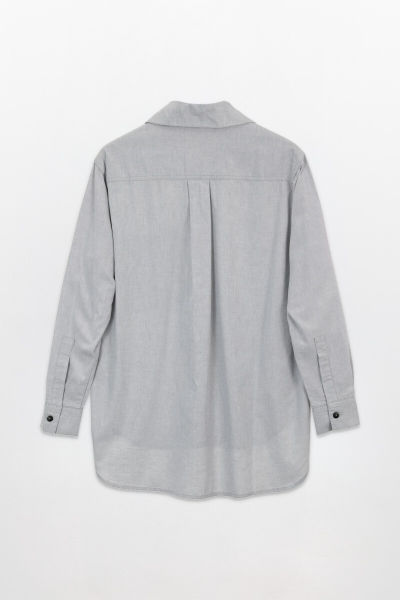 Camisa Noble Oxford Grey