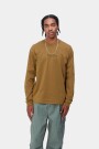 L/S Safety Pin T-Shirt Marron
