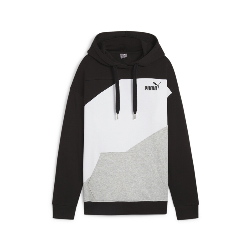 W PUMA POWER HOODIE TR Negro