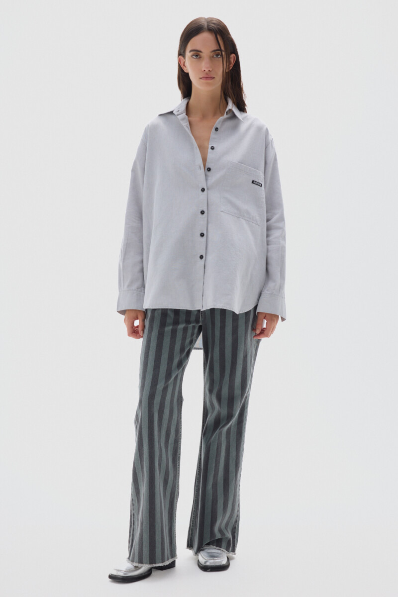 Camisa Noble Oxford Grey