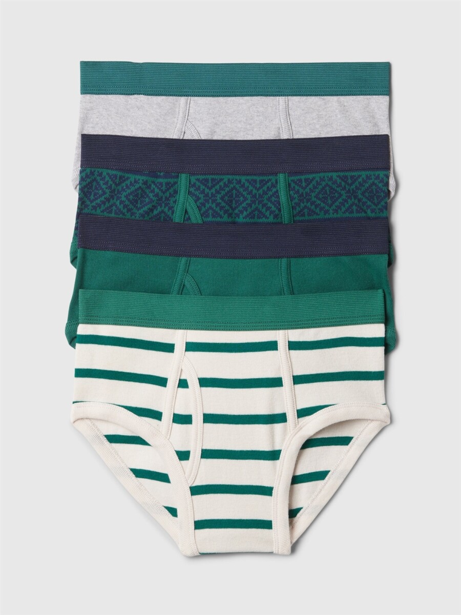 Calzoncillo Pack X4 Niño - Holiday Check 