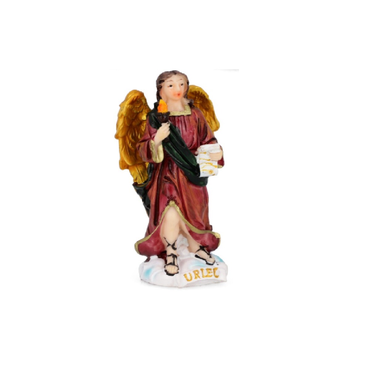 ARCANGELES DE RESINA 9,5CM X1 UNIDAD - Uriel Marron E/gp101 