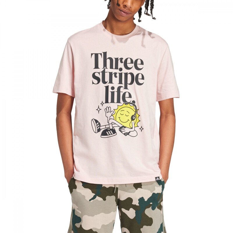 Camiseta Positive Tee de Hombre Multicolor