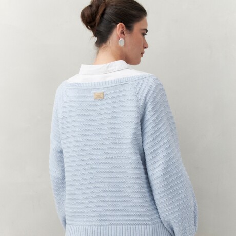 SWEATER GRETEL Celeste