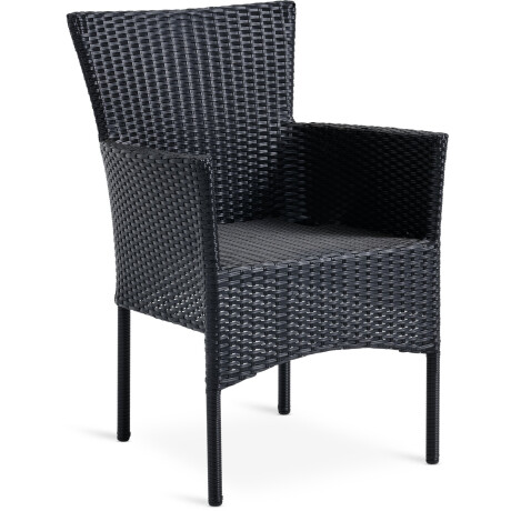 Silla apilable AIDT negro Negro