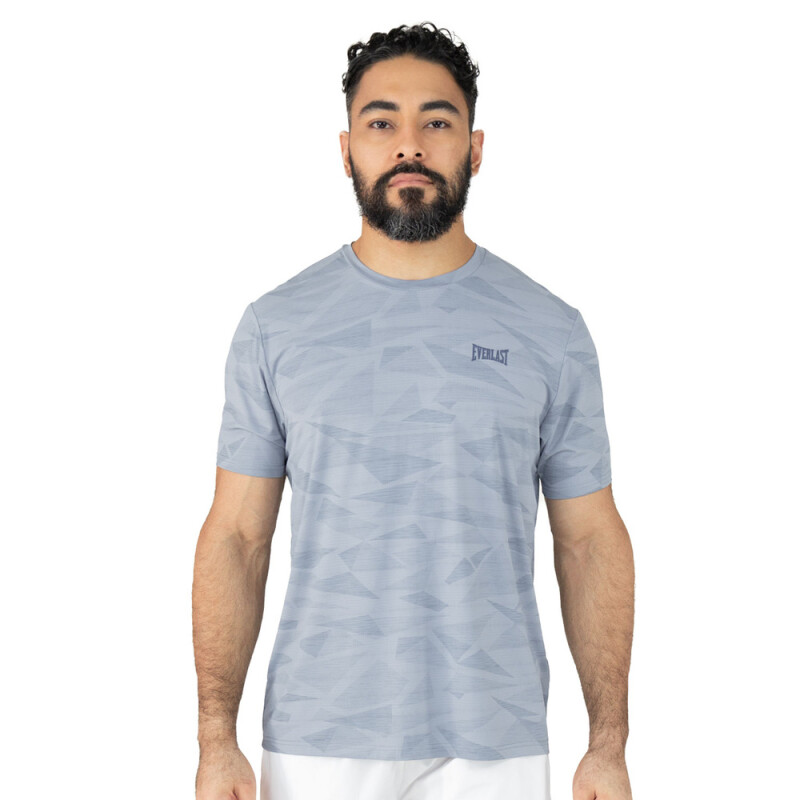TSHIRT MEN POLY/SPX EVERLAST FORGE GN M6 Bluette