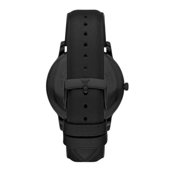 Reloj EMPORIO ARMANI MINIMALIST Cuero Negro Esfera 42mm 0