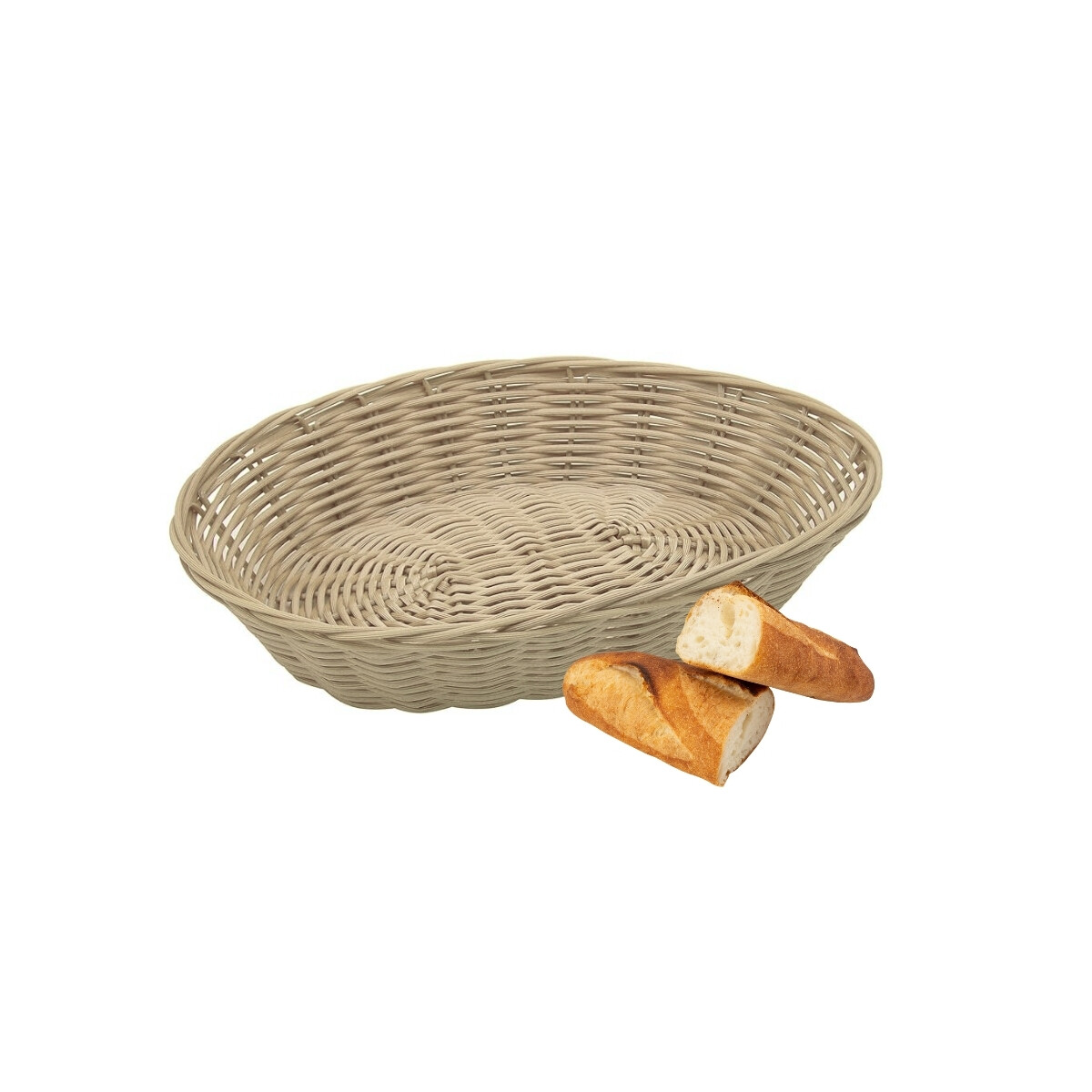 Panera Redonda Beige 21 x 8 cm 