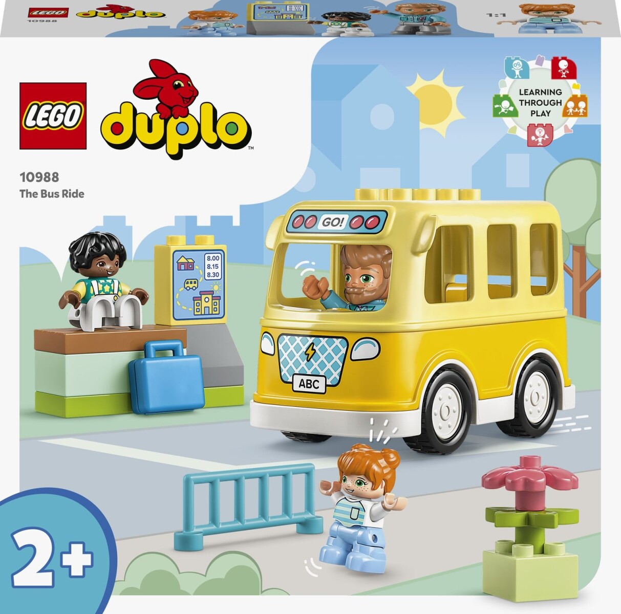 Paseo En Autobús Lego Mi Pueblo Duplo 16pcs 10988 
