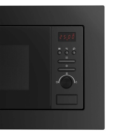 MIDEA MMO20A8F 23-LITROS NEGRO MICROONDAS EMPOTRABLE