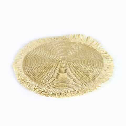 INDIVIDUAL RED BEIGE CL 38CM Unica