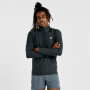Space Dye 1/4 Zip - Hombre Black