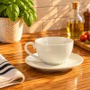 taza de te blanca con plato 280 ml taza de te blanca con plato 280 ml