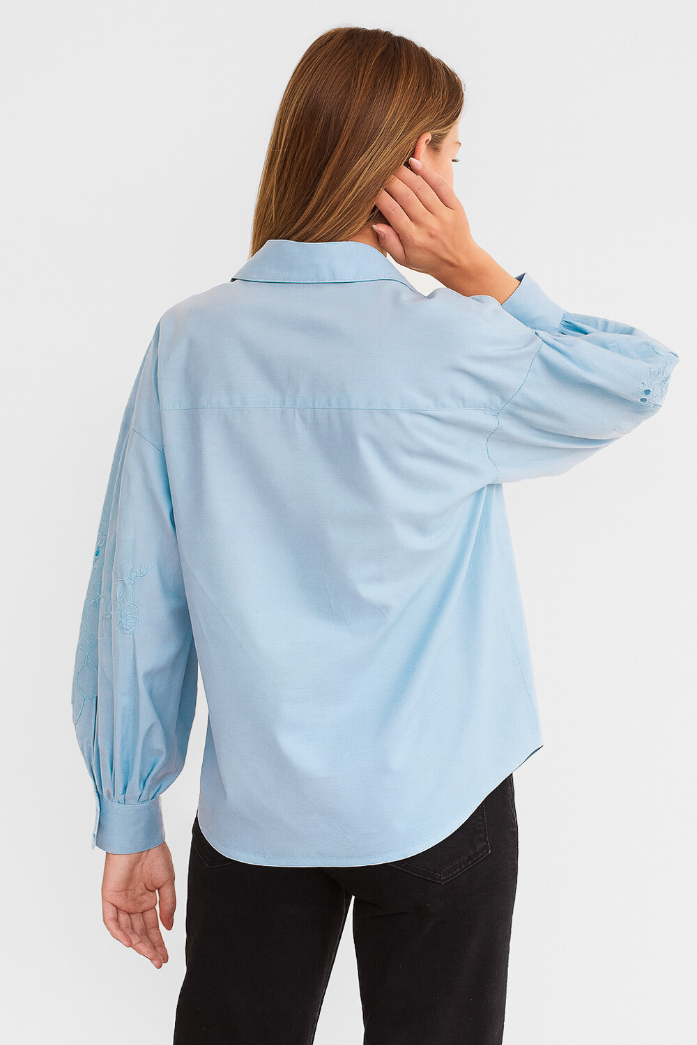 Camisa Bobila Celeste