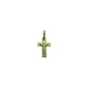 Cruz chata de oro amarillo 18k con Cristo Cruz chata de oro amarillo 18k con Cristo