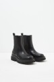 Bota con elástico negro
