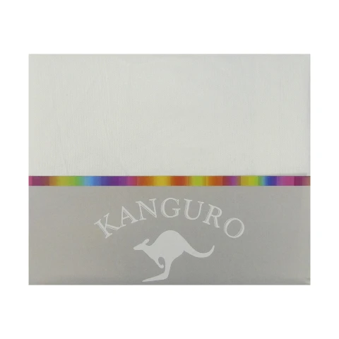 Sábana Ajustable Queen Size Bukara Kanguro 100% Microfibra CREMA