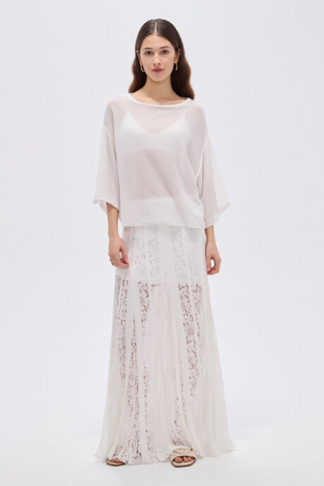 Remera Paraty Marfil / Off White