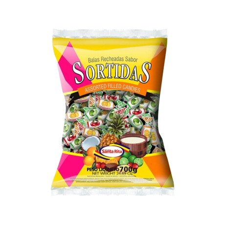 CARAMELO DURO SANTA RITA 700G SURTIDO CARAMELO DURO SANTA RITA 700G SURTIDO
