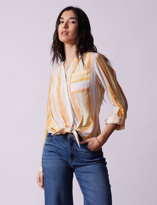 Blusa Spring MULTI/ANARANJADO