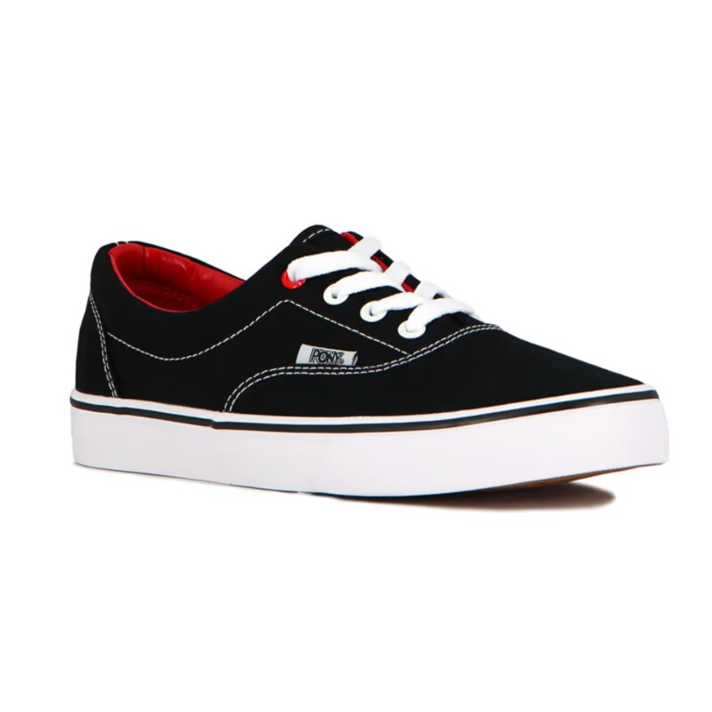 Championes Pony Soho casual tela-lona Negro