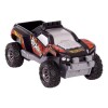 Auto a fricción Hot Wheels Pull Back Racers 13cm Negro