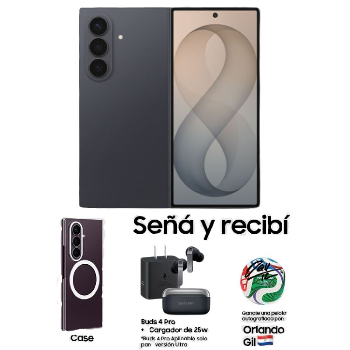 PREVENTA SAMSUNG Z FOLD 8 ULTRA 16RAM 1TB 
