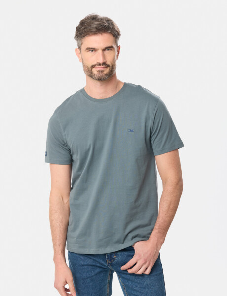 REMERA LISA Petroleo