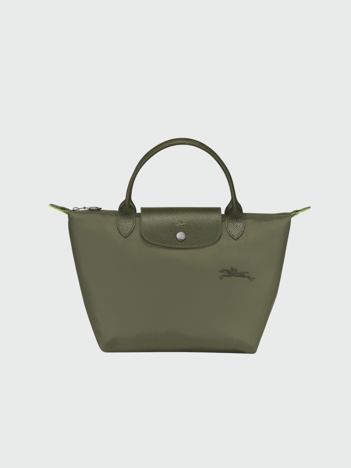 Longchamp - Le Pliage Green Bolso con Asa Superior S 0