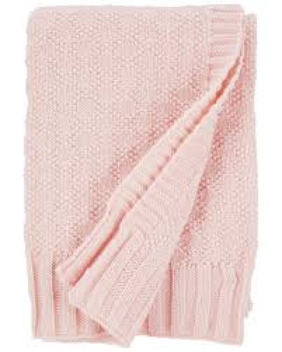 Rebozo manta hilo CARTERS - rosa 