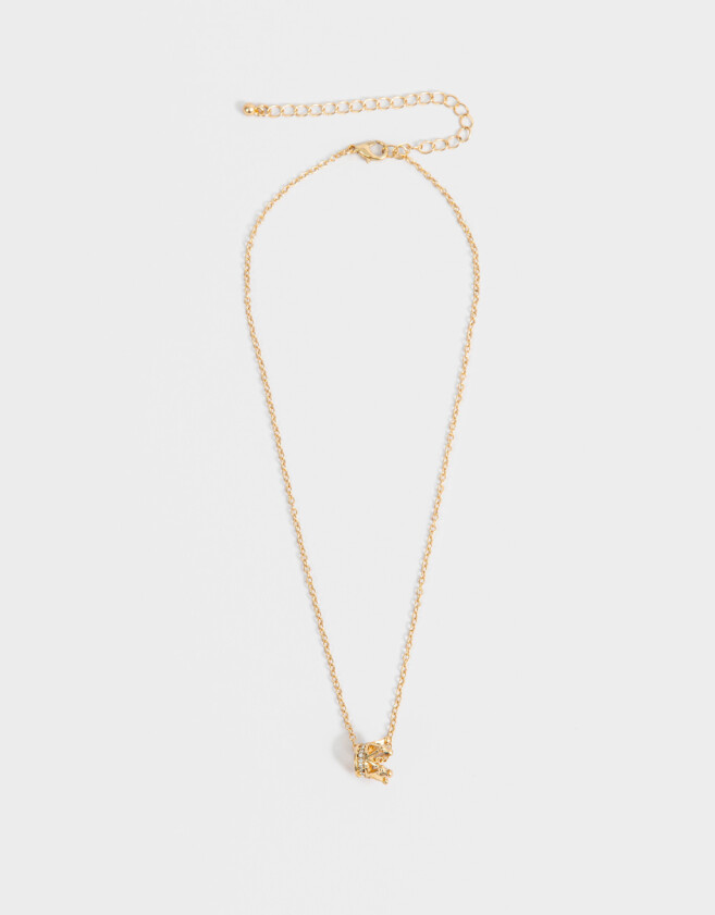 Cadena Corta con Dije Con strass Cadena Con Dije Con Strass - Dorado