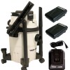 Aspiradora a batería Seco - Húmedo 300W 15L con batería extra de regalo Aspiradora a batería Seco - Húmedo 300W 15L con batería extra de regalo
