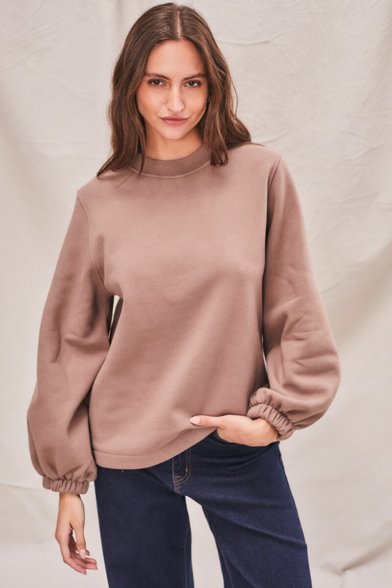 Sweater Algodón Peinado - Vison 