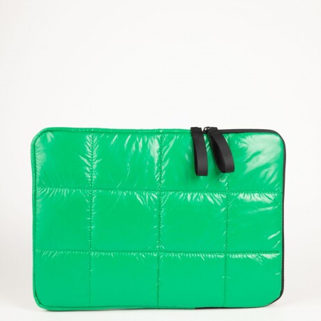 FUNDA PARA LAPTOP PUFFER Verde