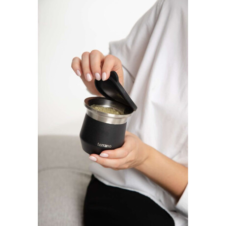 Mate Acero Flap Negro