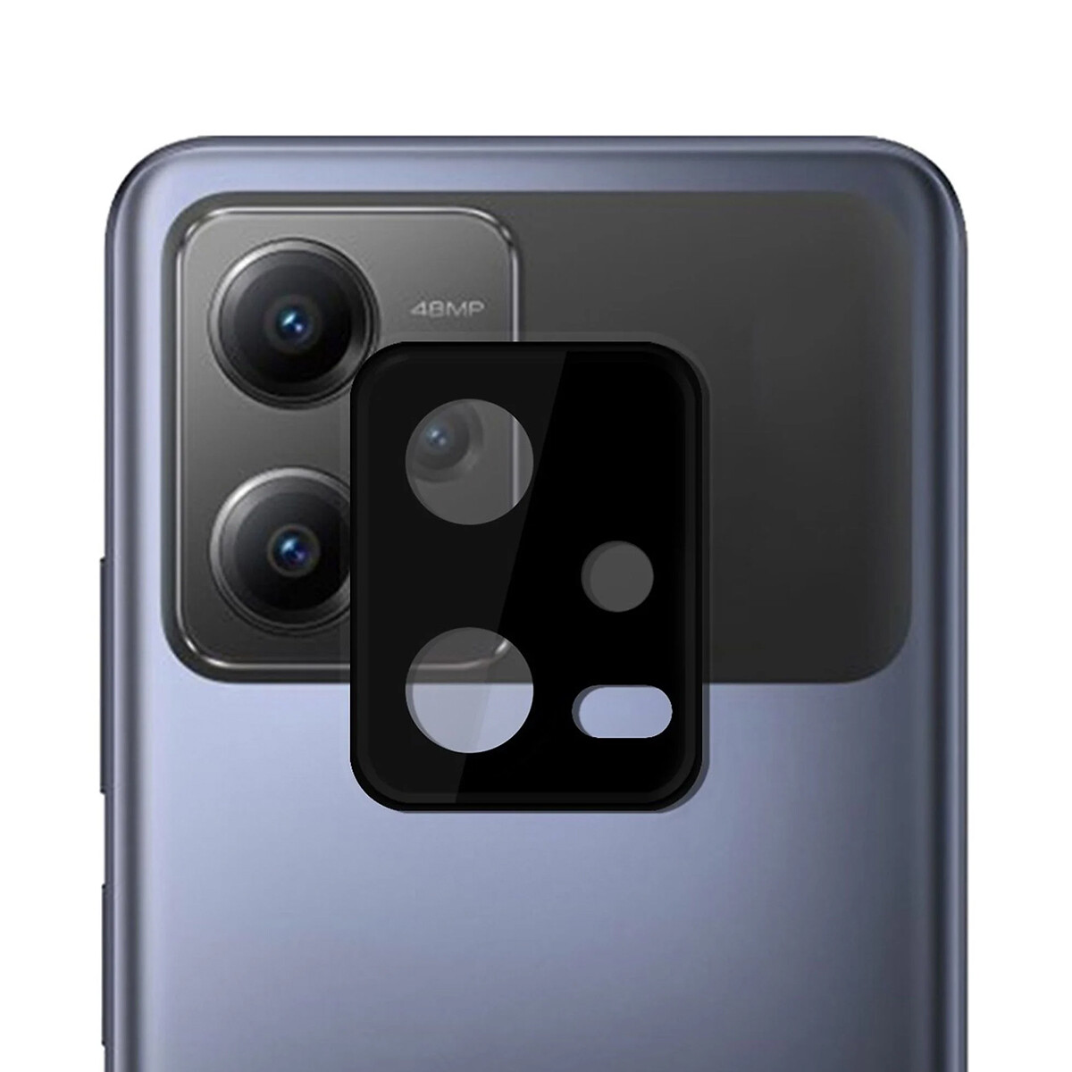 Vidrio Protector de Cámara 9H para Xiaomi POCO X5 5G Negro