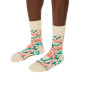 Medias Running Cushion Crew Unisex Birch/birch