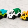 Set 3 vehiculos plastico ECO verde