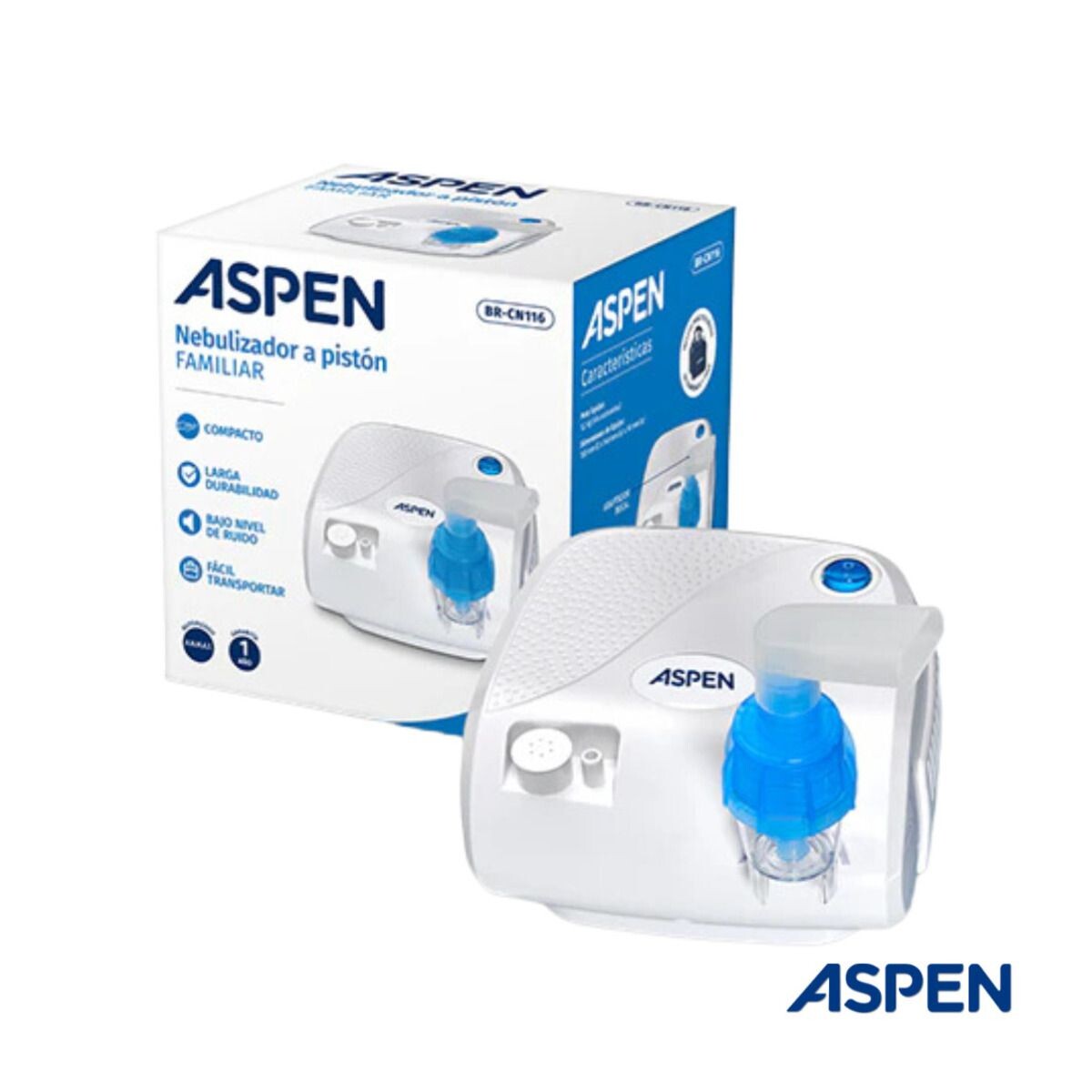 ASPEN NEBULIZADOR A PISTÓN BR-CN116 CJ 