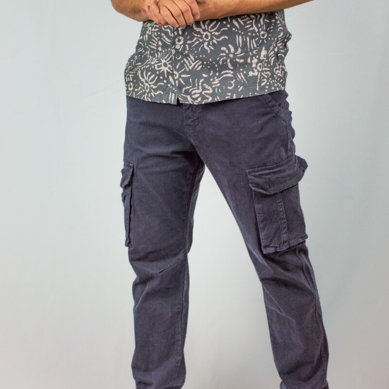 Pantalon Cargo Trail Navy