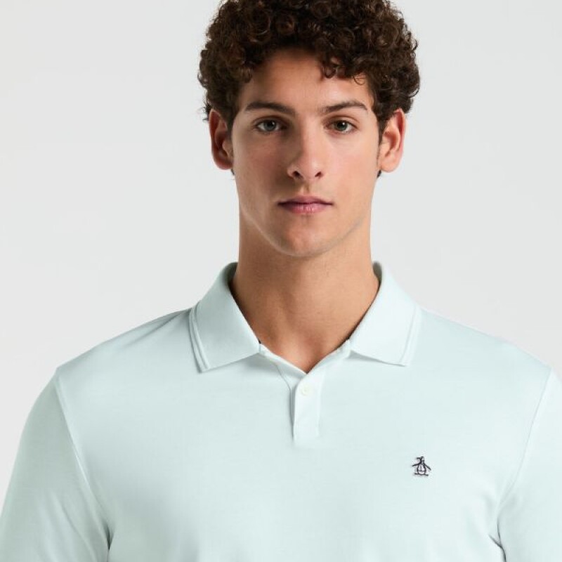 Polo Daddy Org Interlck Penguin Verde Agua